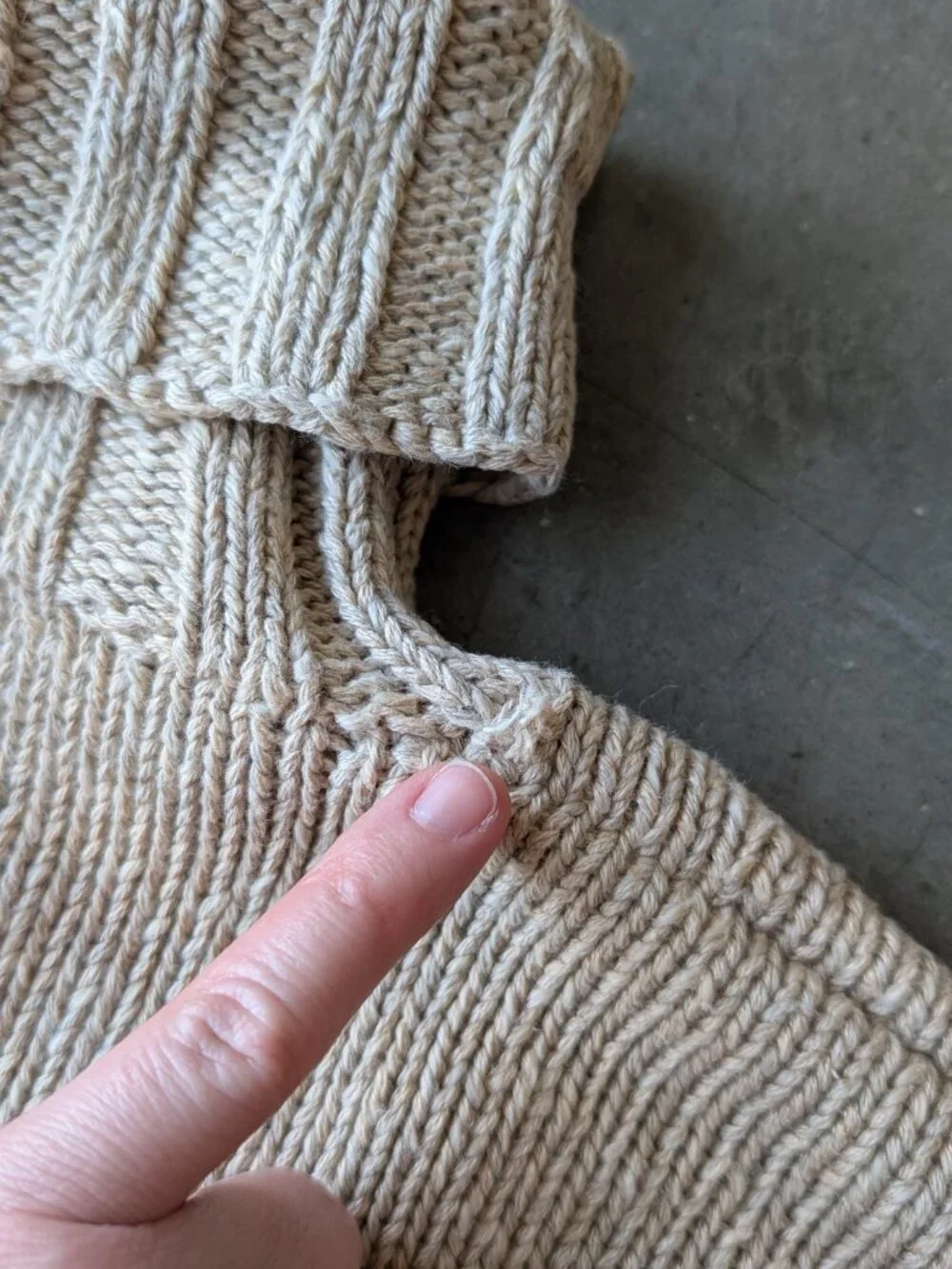 Ralph Lauren Horse Equestrian Intarsia Knit Tan Linen Turtleneck Sweater medium - Picture 8 of 10